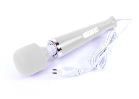 Masażer Różdżka Stymulator 10 Trybów Wibracji Biały Magic Massager Wand