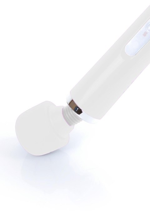 Masażer Różdżka Stymulator 10 Trybów Wibracji Biały Magic Massager Wand