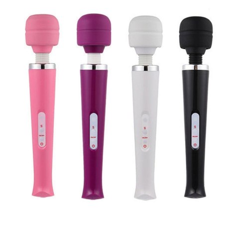 Masażer Różdżka 10 Trybów Wibracji Czarny Magic Massager Wand