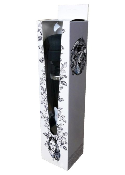 Masażer Różdżka 10 Trybów Wibracji Czarny Magic Massager Wand