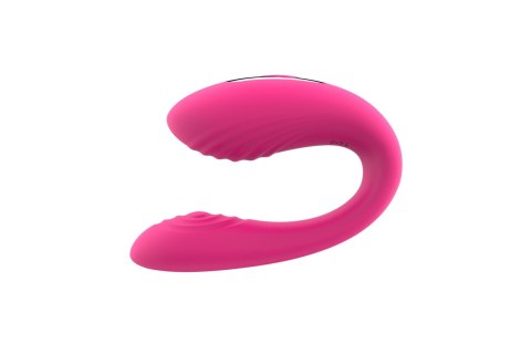 Wibrator dla par różowy na pilota Dual Massager
