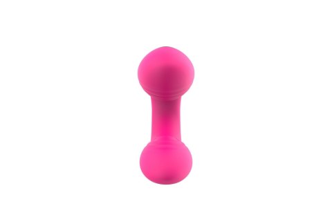 Wibrator dla par różowy na pilota Dual Massager