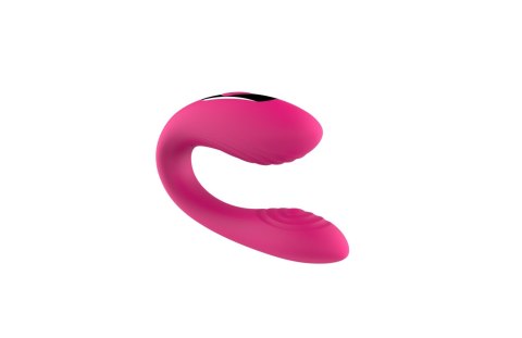 Wibrator dla par różowy na pilota Dual Massager