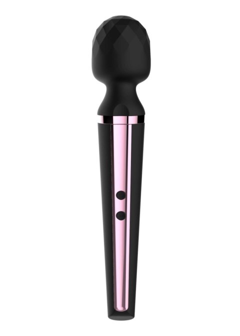 Masażer Różdżka 10 Trybów Wibracji Czarny Genius USB