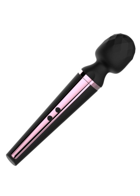 Masażer Różdżka 10 Trybów Wibracji Czarny Genius USB