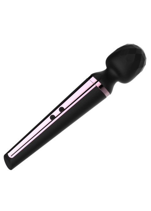 Masażer Różdżka 10 Trybów Wibracji Czarny Genius USB