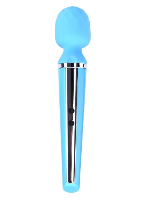 Masażer Różdżka Niebieski Massager Genius USB 10 Funkcji