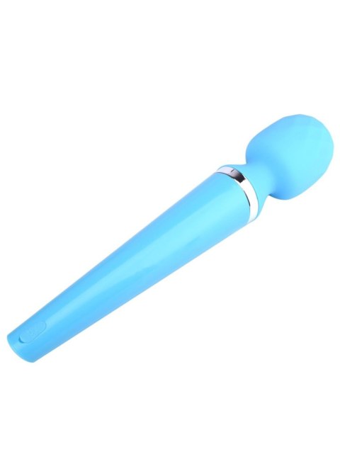 Masażer Różdżka Niebieski Massager Genius USB 10 Funkcji