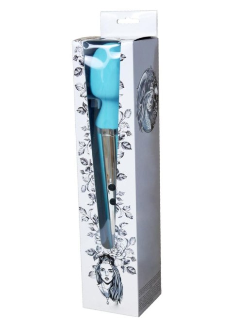 Masażer Różdżka Niebieski Massager Genius USB 10 Funkcji