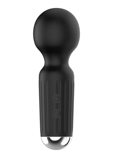 Mini Masażer Wibracyjny USB Ładowany 20 Trybów Czarny