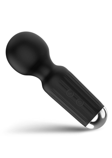 Mini Masażer Wibracyjny USB Ładowany 20 Trybów Czarny