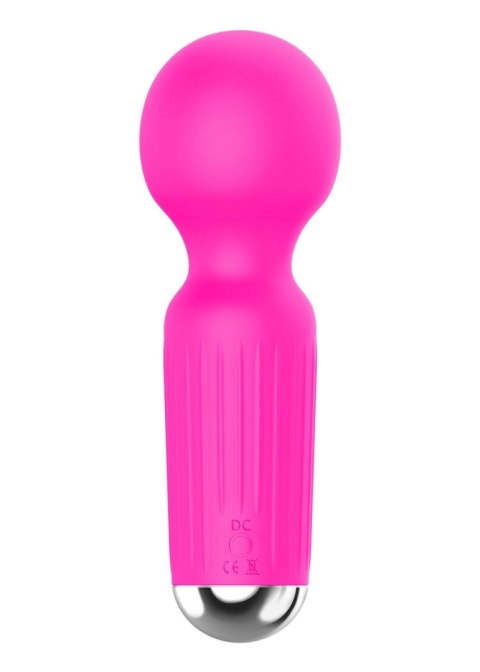 Mini Masażer Wibracyjny USB Ładowany 20 Trybów Różowy