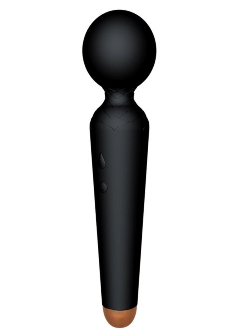 Masażer Wibracyjny Power Wand USB Ładowany 10 Trybów Czarny