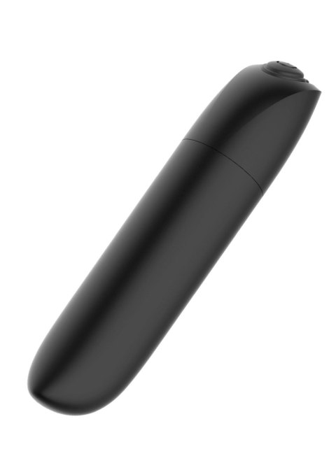 Wibrator Kulkowy USB Ładowany 20 Trybów Błyszcząca Czerń