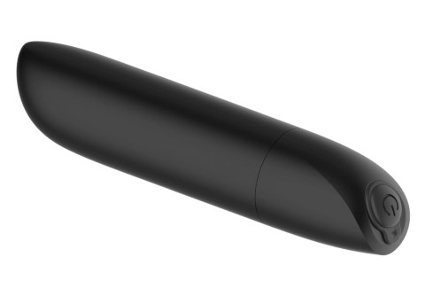 Wibrator Kulkowy USB Ładowany 20 Trybów Błyszcząca Czerń