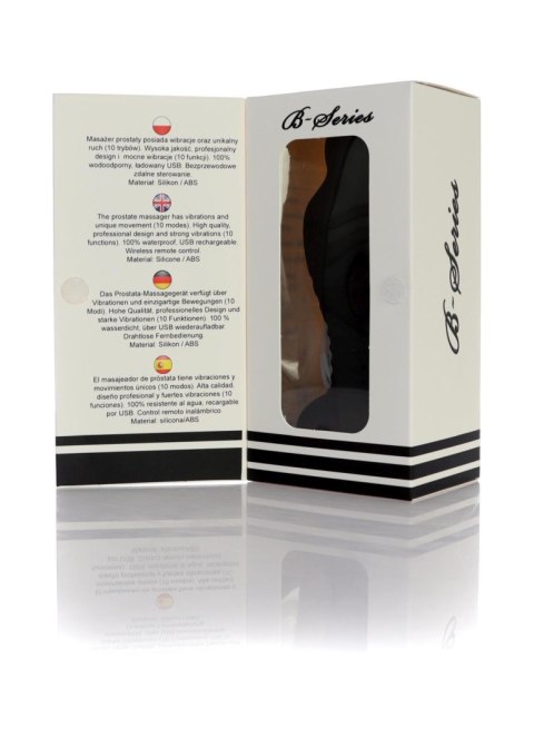 Wibrujący Stymulator Prostaty USB 10 Funkcji Z Pilotem Zdalnego Sterowania-B-Series