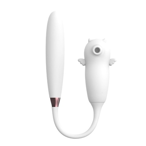 Stymulator Powietrzny z Podgrzewaniem Viola Dual Purpose Biały - Viola