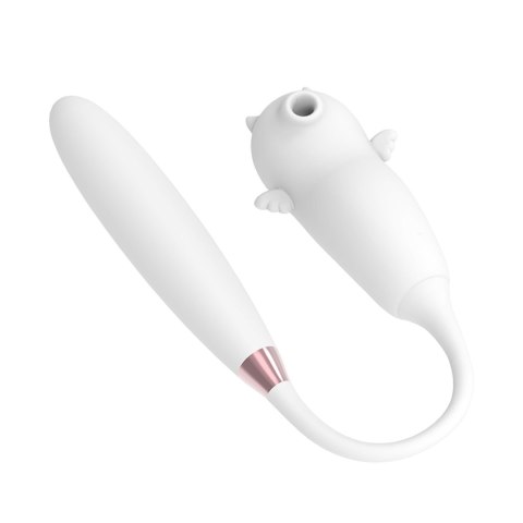 Stymulator Powietrzny z Podgrzewaniem Viola Dual Purpose Biały - Viola