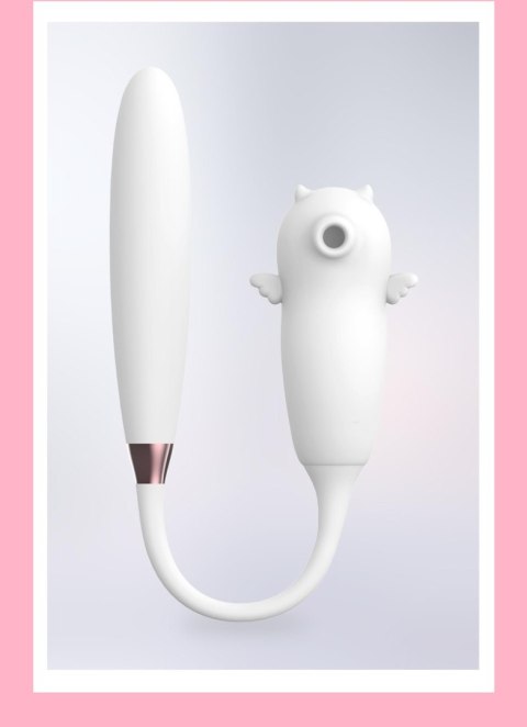 Stymulator Powietrzny z Podgrzewaniem Viola Dual Purpose Biały - Viola