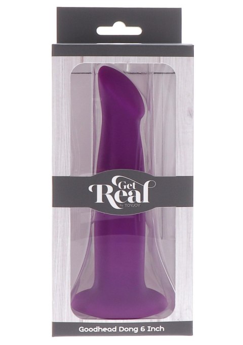 Dildo fioletowe STRAP-ON 16cm Get Real