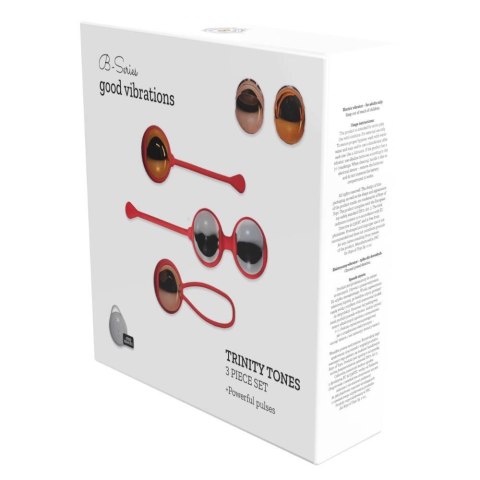 Zestaw do ćwiczeń mięśni kegla 3szt. Trinity Tones B-Series