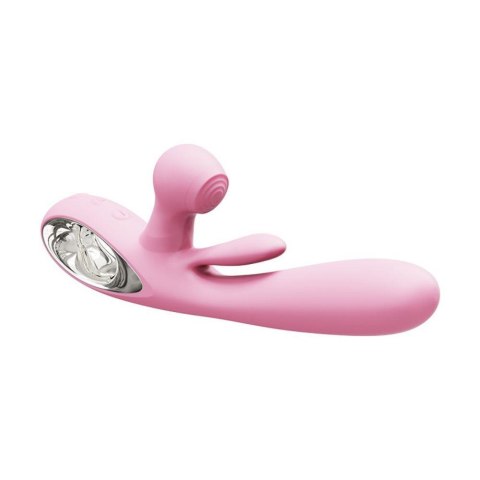 Wibrator Króliczek Ruchomy Stukający Wodoodporny Różowy - Bliss Bunny