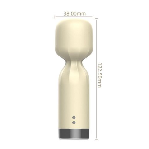 Wibrator Masażer Ecru Silk Pulse