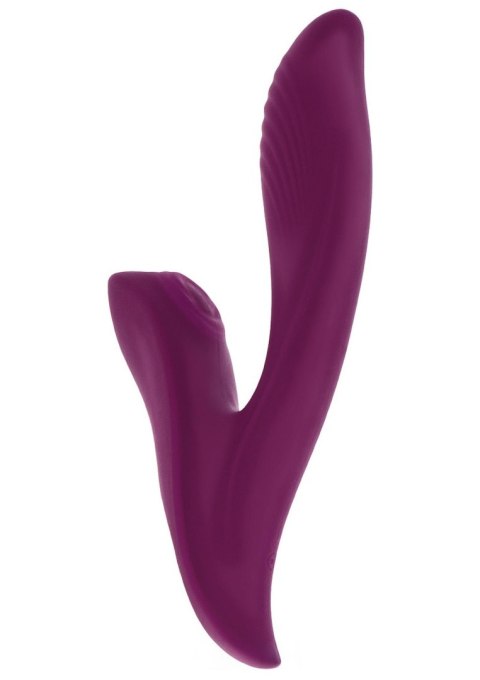 Masażer Z Technologią Stukania I Wibracjami Fioletowy - ATHENA TAPPING SENSATION VIBE PURPLE