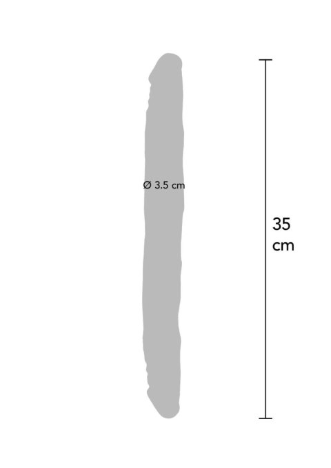 Dildo podwójne cieliste 35cm SCALA