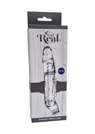 Extension Sleeve Large Transparent