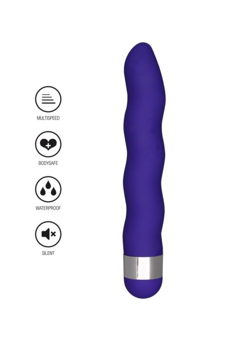 Wibrator Kompaktowy Falowany Wodoodporny Fioletowy – Funky Wave Vibrette Purple