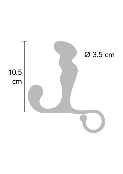 Masażer prostaty PowerPlug czarny SCALA