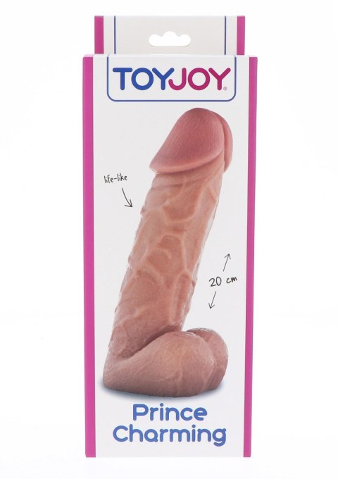 Dildo realistyczne cieliste Prince Charming 20cm SCALA