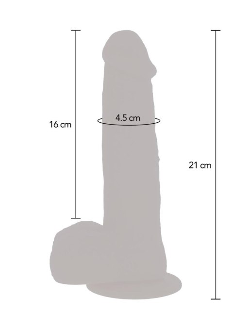 Wibrator realistyczny cielisty 21cm GetReal Naked
