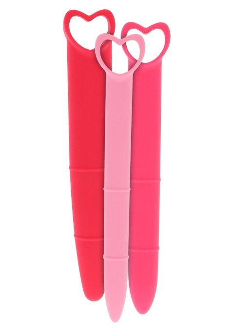 Zestaw dilatorów do ćwiczenia mięśni kegla IntimateHealth różowe 3szt. Mae B