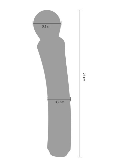 Masażer Różdżka Lawendowy Teazers - Curved Wand Vibrator