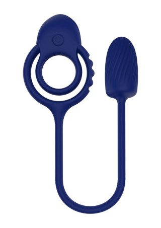 Pierścień dla par niebieski The Thria Ultimate Couple Climaxer ToyJoy