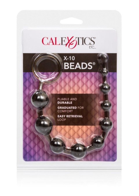 Koraliki analne czarne X-10 Beads