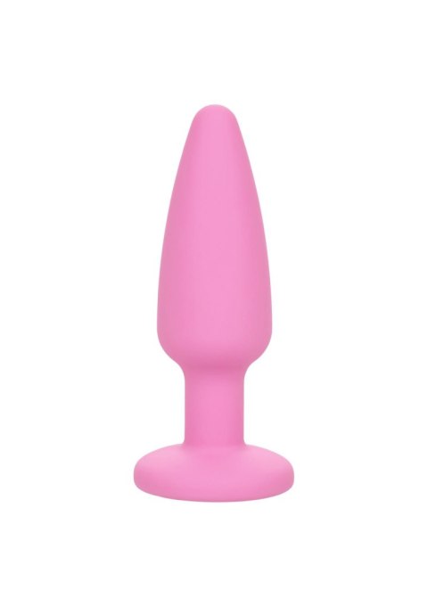 Zestaw 3 Różowych Silikonowych Korków Analnych z Kryształem – CalExotics