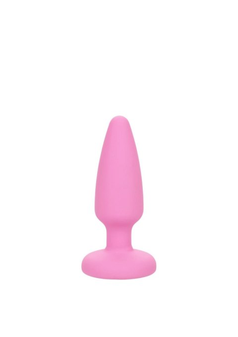Zestaw 3 Różowych Silikonowych Korków Analnych z Kryształem – CalExotics