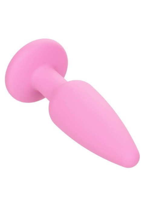 Zestaw 3 Różowych Silikonowych Korków Analnych z Kryształem – CalExotics