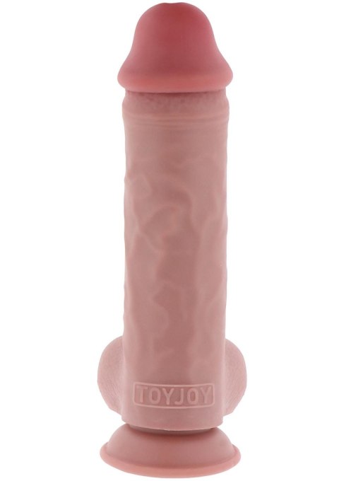 Dildo realistyczne cieliste 28cm Get Real Deluxe Dual Density Thick Dildo SCALA