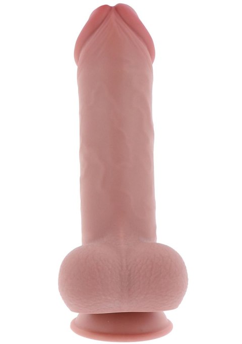 Dildo realistyczne cieliste 28cm Get Real Deluxe Dual Density Thick Dildo SCALA