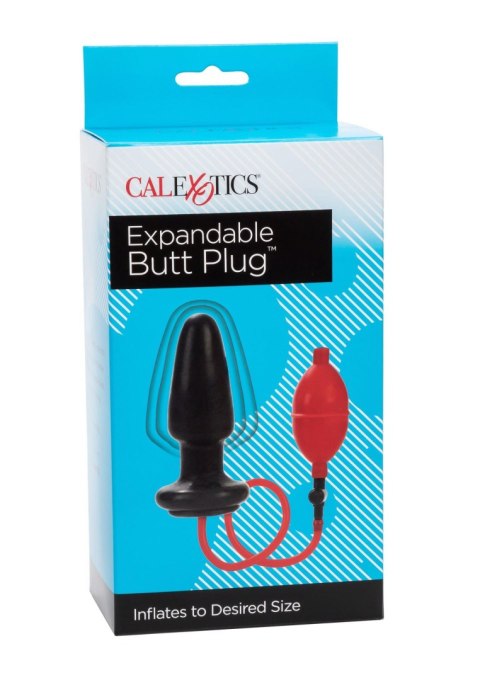 Korek analny z czerwoną pompką Expandable Butt Plug