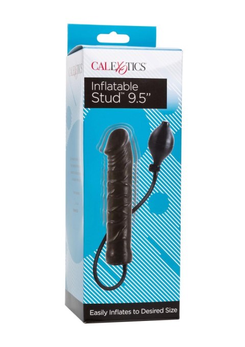 Korek analny penis pompowany czarny