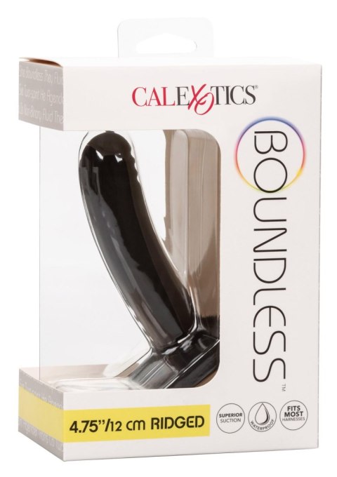 Sonda z hipoalergicznego silikonu czarna 4.75/12cm Calextics