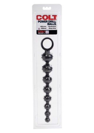Koraliki analne czarne COLT Power Drill Balls