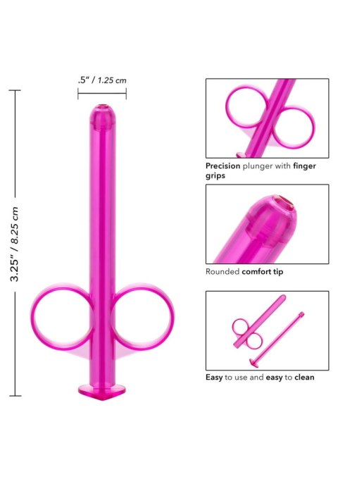 Aplikator do lubrykantu różowy Lube Tube 2szt.