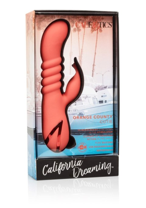 Króliczek Z Funkcją Pchania I Pamięcią Ustawień Pomarańczowy - ORANGE COUNTY CUTIE ORANGE CALIFORNIA DREAMING™