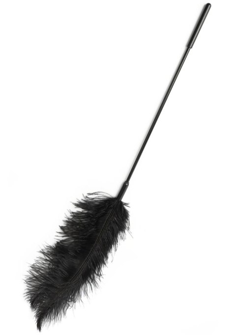 Piórko do łaskotania czarne Double Feather Tickler Black SCALA